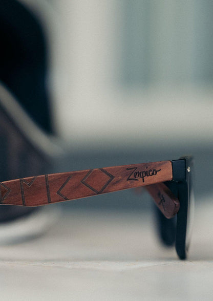 Eyewood | Engraved wooden sunglasses - Viking Runes-2