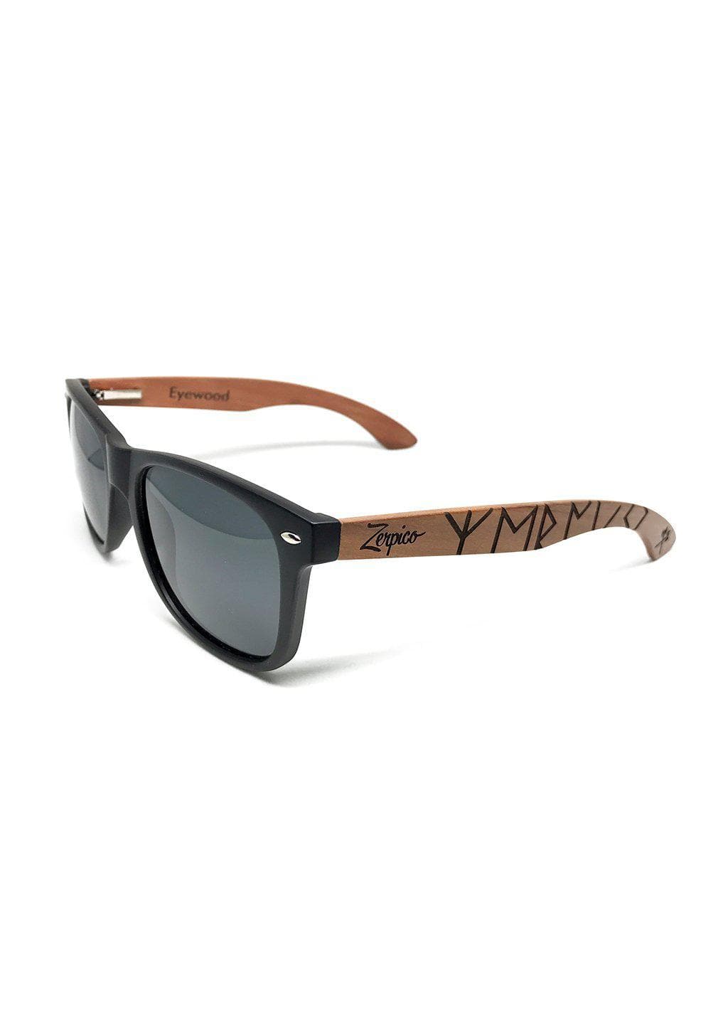Eyewood | Engraved wooden sunglasses - Viking Runes-5