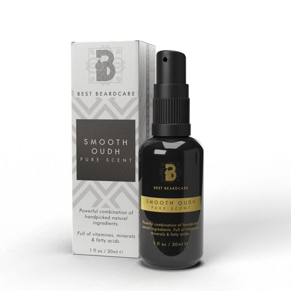 A 30ML bottle of Choose Your Beard Oil, a nourishing solution for your facial hair. It moisturizes, combats itching, and promotes healthy beard growth.