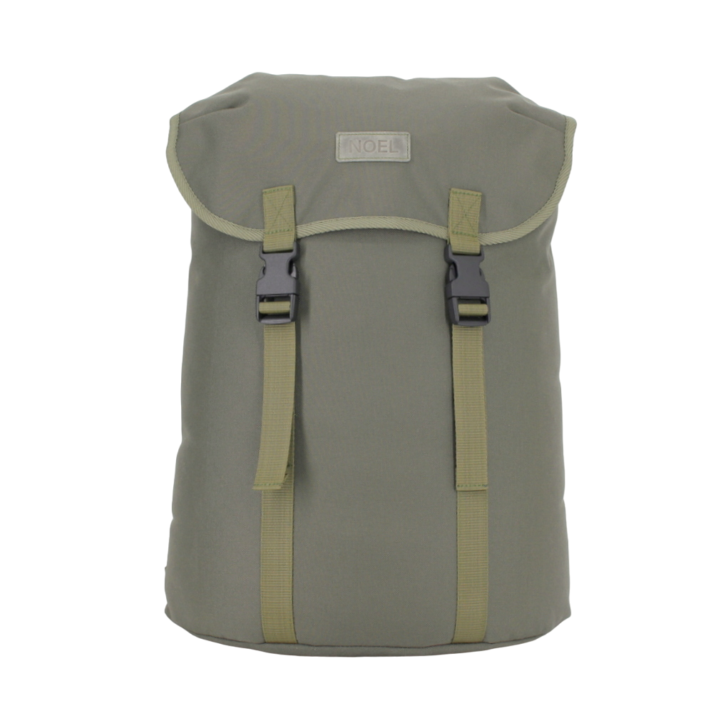 A durable 18L Waterproof Backpack in khaki, perfect for daily adventures. Crafted with Cordura material, it offers waterproof construction and 4 smaller pockets for easy organization. Handcrafted in Europe with meticulous attention to detail.