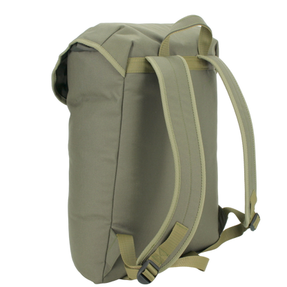 A durable and stylish 18L Waterproof Backpack - Khaki, perfect for daily adventures. Made of Cordura material, it's waterproof and has 4 smaller pockets for easy organization. Handcrafted in Europe with meticulous attention to detail.