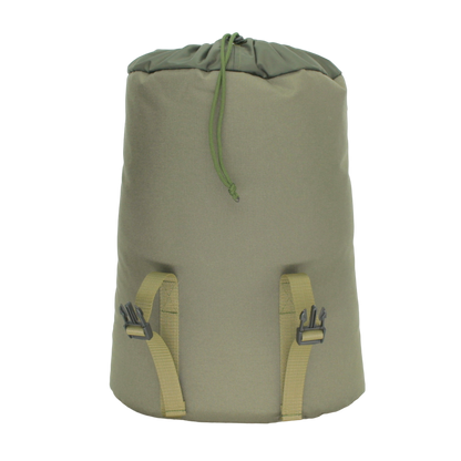 A durable and stylish 18L Waterproof Backpack - Khaki & Beige. Crafted with Cordura material, waterproof construction, and meticulous European handcraft. Perfect for daily adventures, work commutes, or outdoor exploration.