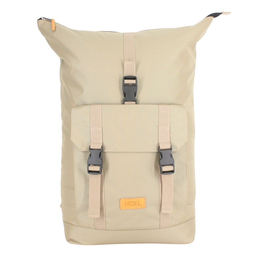 25L Waterproof Backpack - Beige: Durable Cordura backpack for urban style and rugged use. Waterproof design keeps belongings protected. Organized storage with laptop pocket and multiple compartments. Versatile for work, outdoor adventures, and gym. Handcrafted with European craftsmanship.