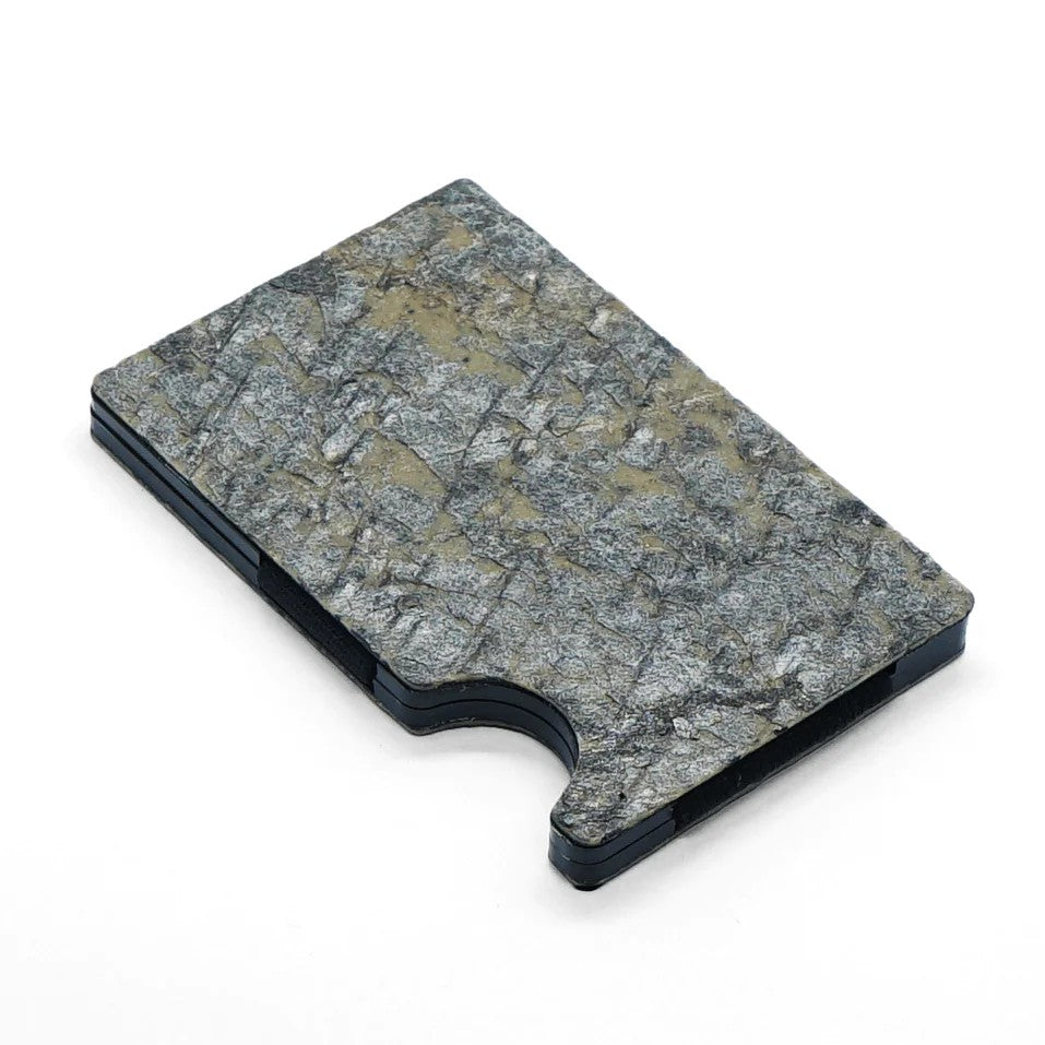 Slate Card Holder with RFID Blocking - Dark Desert