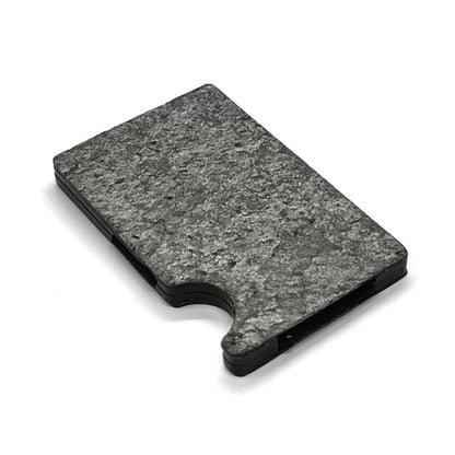 Slate Card Holder with RFID Blocking - Dark Birch