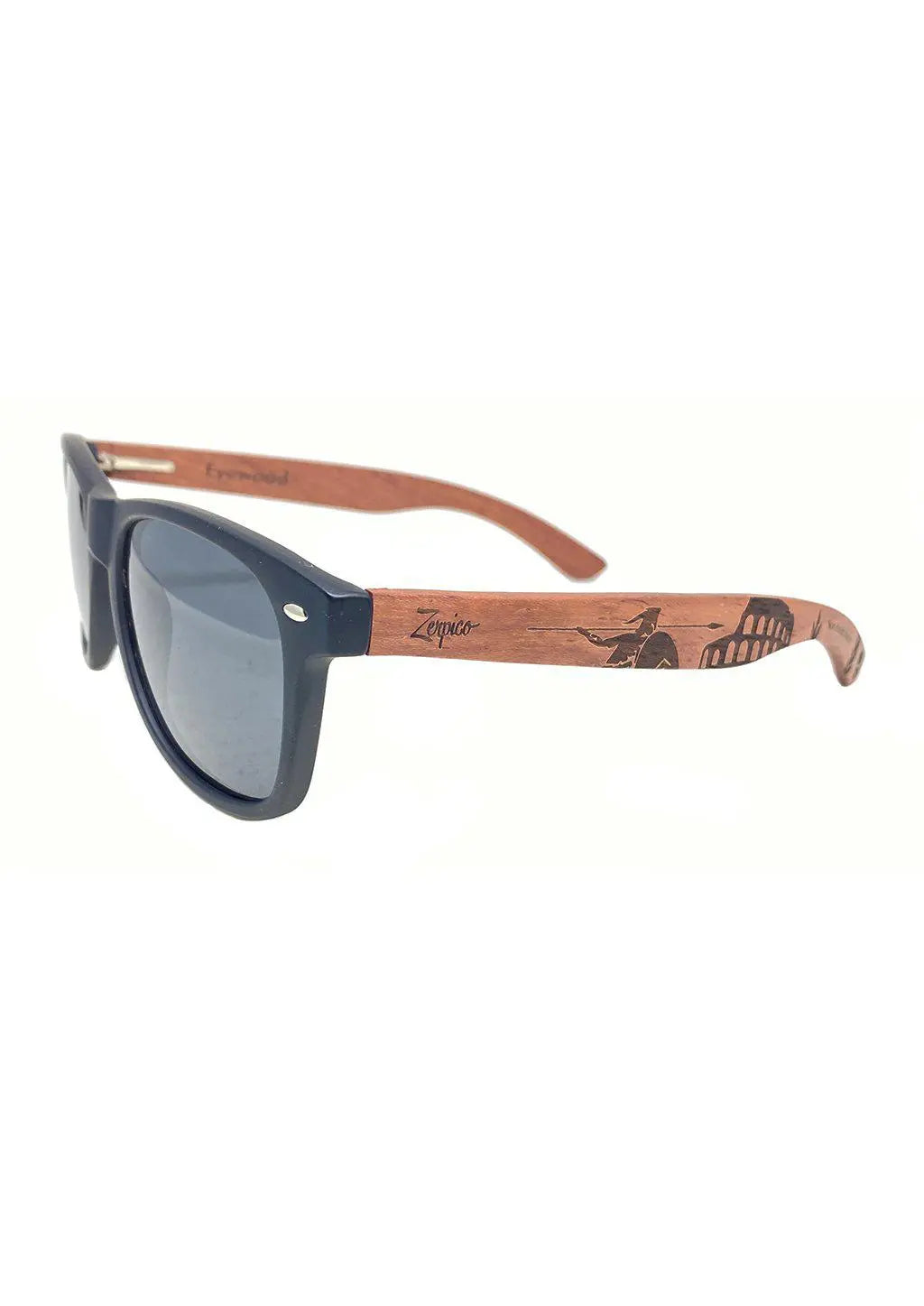 Eyewood | Engraved wooden sunglasses - Gladiator-6