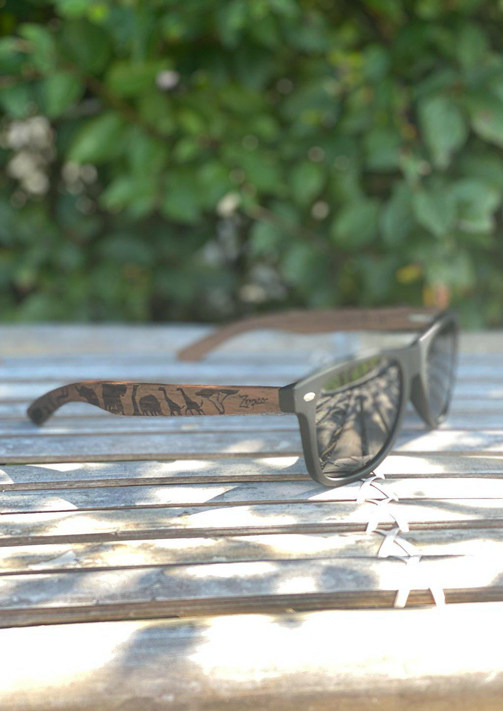 Eyewood | Engraved wooden sunglasses - Safari-2