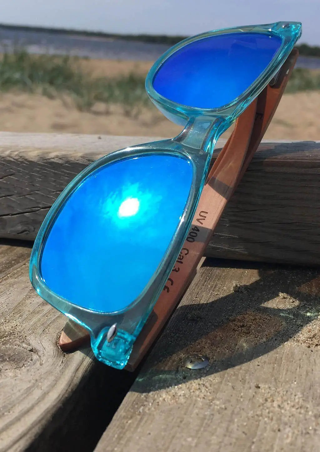 Eyewood Wayfarer - Sapphire-4